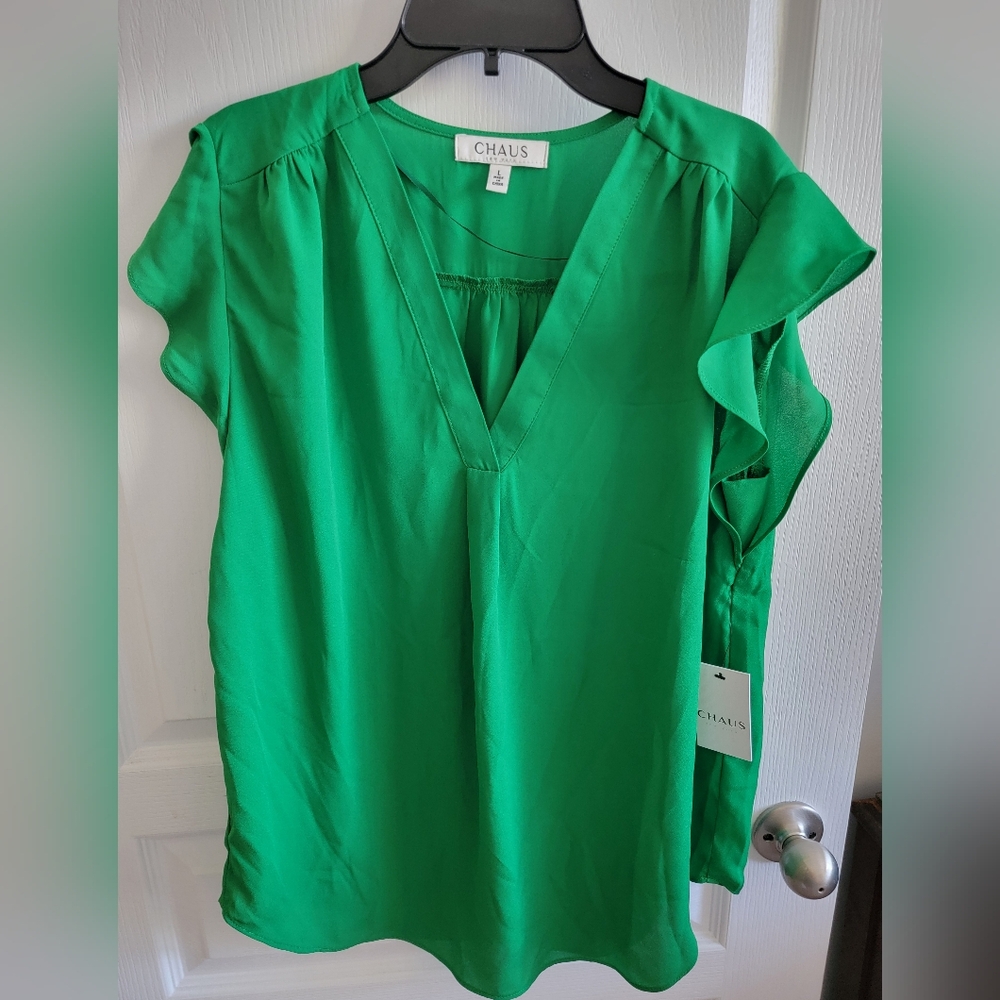 LOVELY Green Blouse